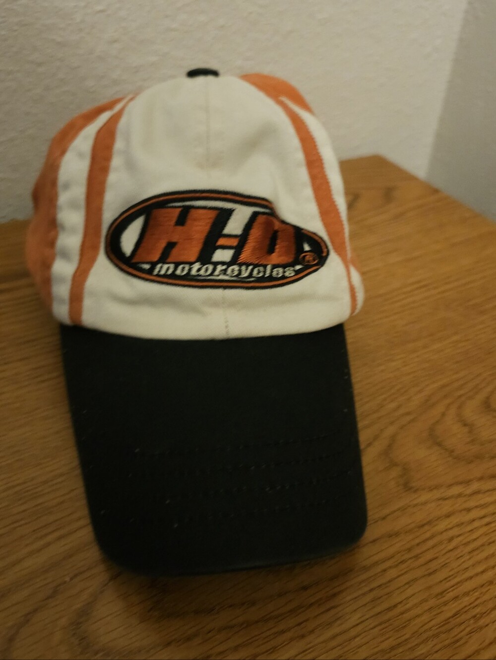 Harley Davidson Youth Cap Hat Baseball Adjustable Motorcycles Orange H-D